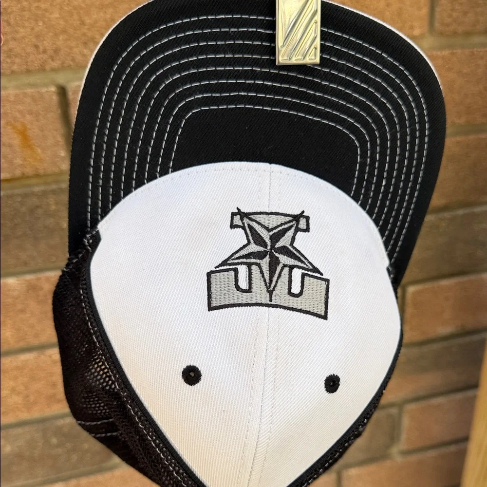 Pacifica Black and White Trucker Hat Youth Sizing L-XL - 2 hats